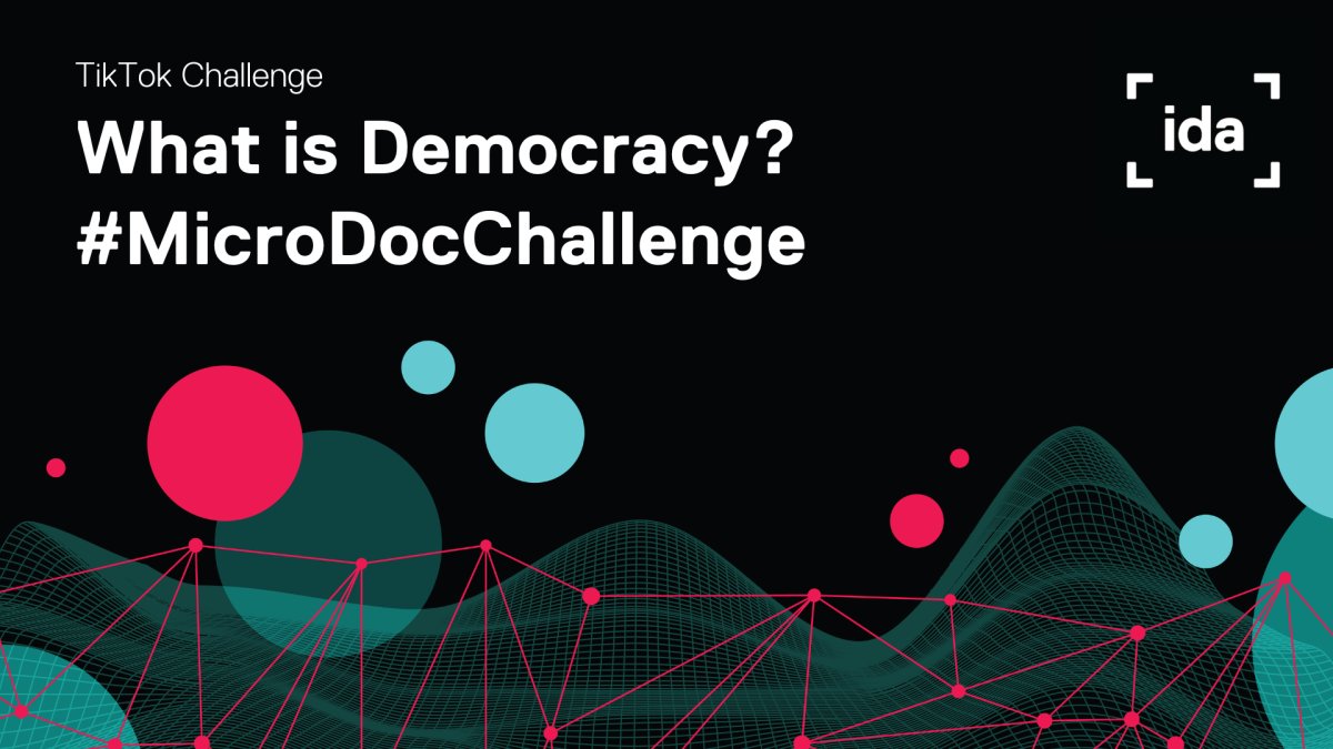 IDAorg's tweet photo. There’s still time to join the Join our TikTok #MicroDocChallenge! Make micro doc about what Democracy means to you until April 15, 2024. At the end of the experiment, we will select 20 TikTok videos to receive USD $250 as a cash prize! Learn more: https://t.co/ixQOWg9iYQ. https://t.co/UWWEZmWyg7