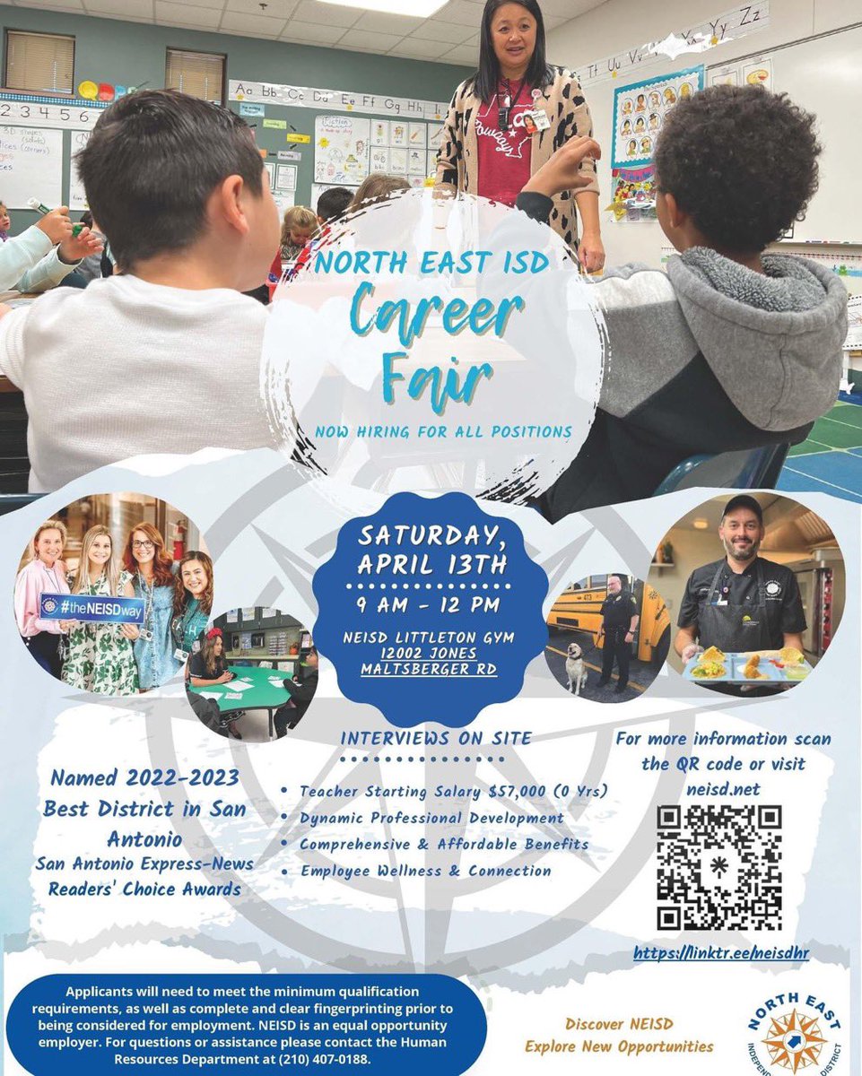 DATADoes2's tweet photo. DATA is looking for an amazing Animation teacher to work with the best and brightest magnet students in NEISD. We’d love to meet you at the job fair. Stop by and say, hi! #AmazingDATA https://t.co/bR0u9Osscp