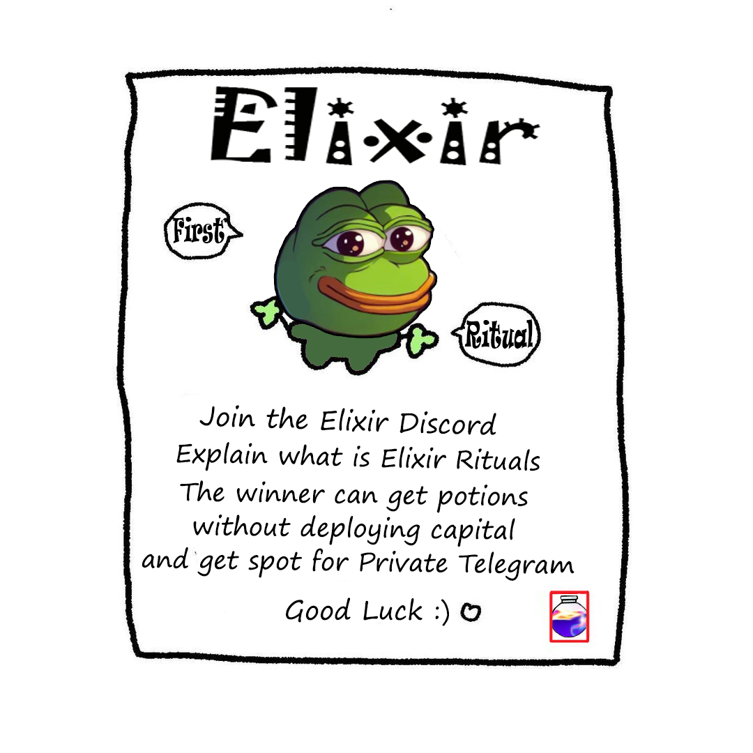 V3Opz1's tweet photo. How to get potions of Elixir?         
@elixir #elixir https://t.co/BhAyq8wlss