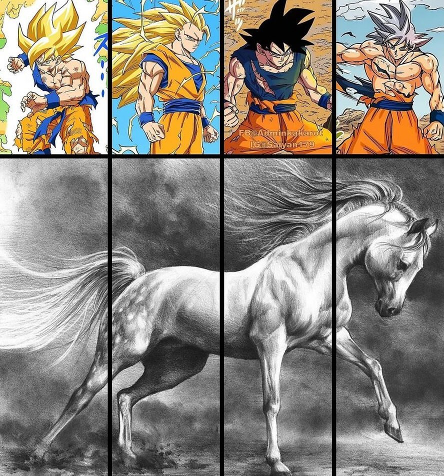Goku is the only person in anime that can introduce a transformation and it’s iconic every time 🔥