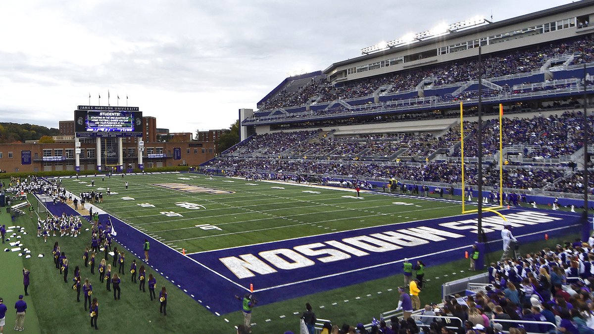 Excited to be at JMU tomorrow! @coachdc34 @Coach_DKennedy @barlow_coach @MattGriffis16