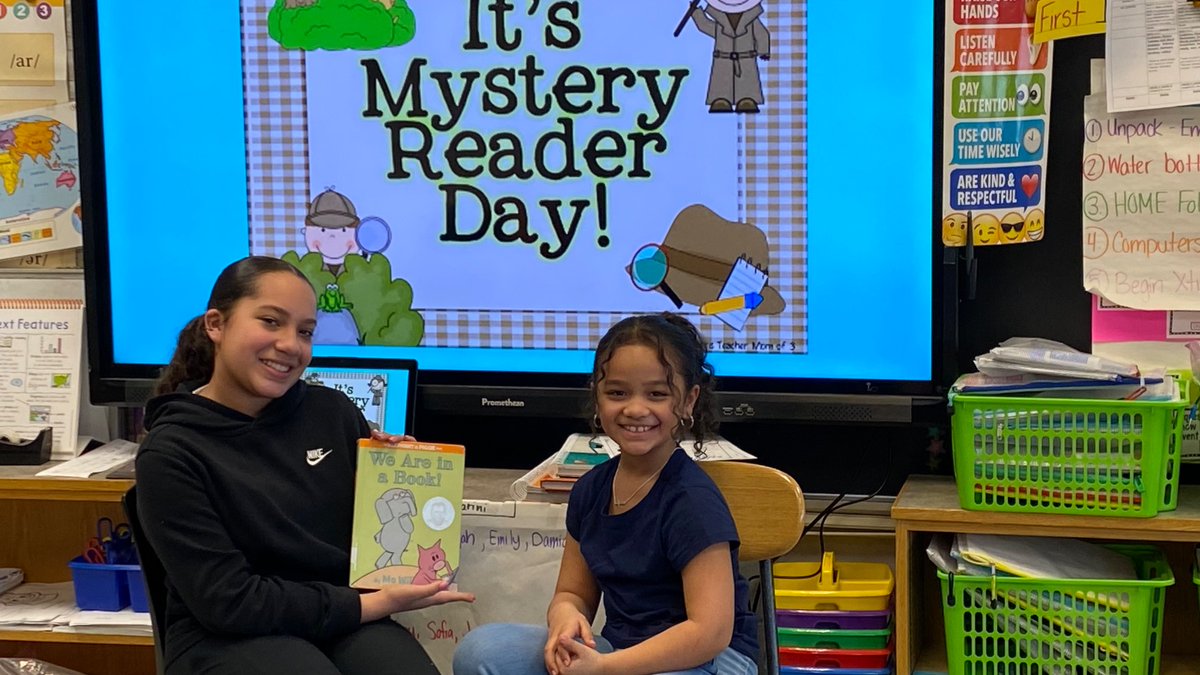 📚 ❤️ Mystery Reader Friday ❤️📚 “Every successful leader was once a new reader.”  Make an appointment with your child’s teacher to read to the class! We have mystery readers every Friday and books in all languages! #PS239q @NYC_District24