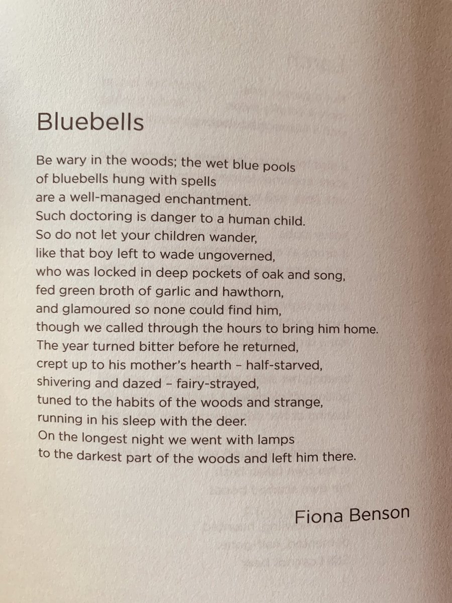 Some knockout poems in the current issue of Magma (Underworld). Loving this, by Fiona Benson. ⁦@magmapoetry⁩