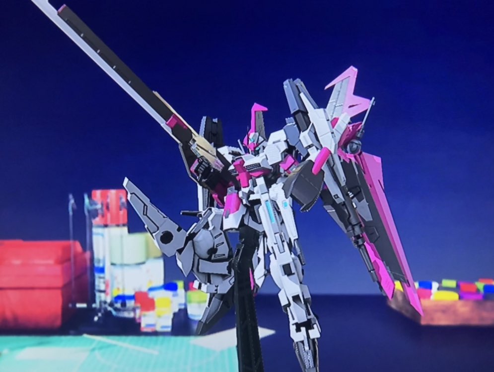 Latest GB3 build of mine. I could honestly spend forever on the customization in this game if I wanted to. I hope Gundam Breaker 4 brings this system back and more