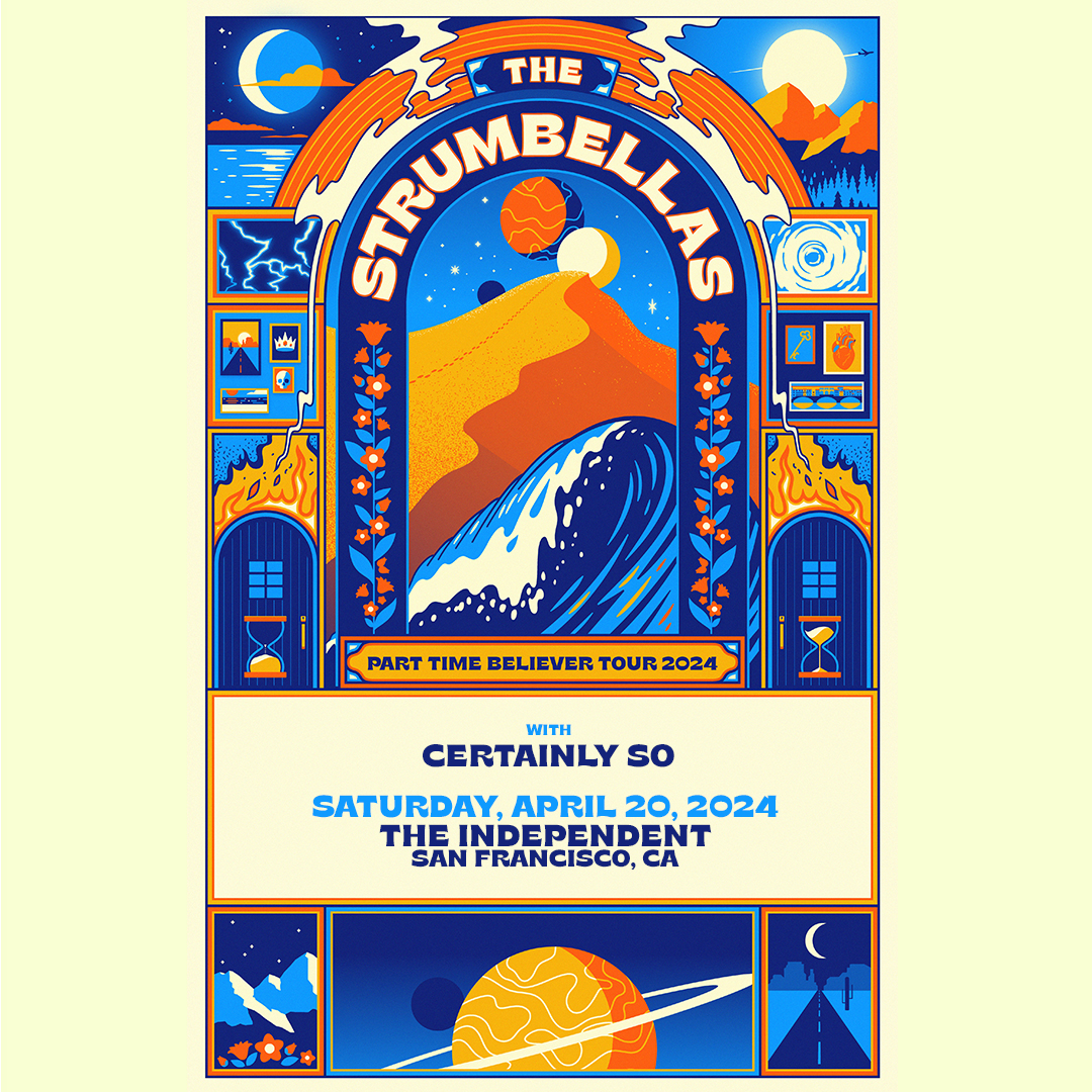 🤠We’ve got a pair of tickets to see @thestrumbellas w/ @certainly_so on Saturday, April 20th at @indysf! Follow us & Retweet for a chance to win! 21+ only show.