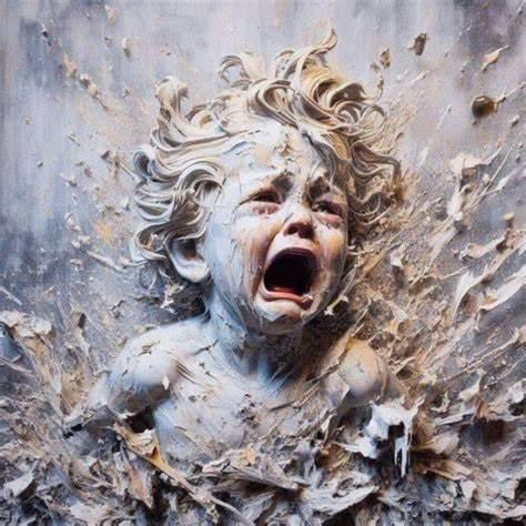 Astridueil's tweet photo. “It was a fine cry—loud and long—but it had no bottom and it had no top, 
just circles and circles of sorrow.”
–Toni Morrison, Sula 

Art: Omar Essar "The Scream from Gaza" https://t.co/YJE45BukNf