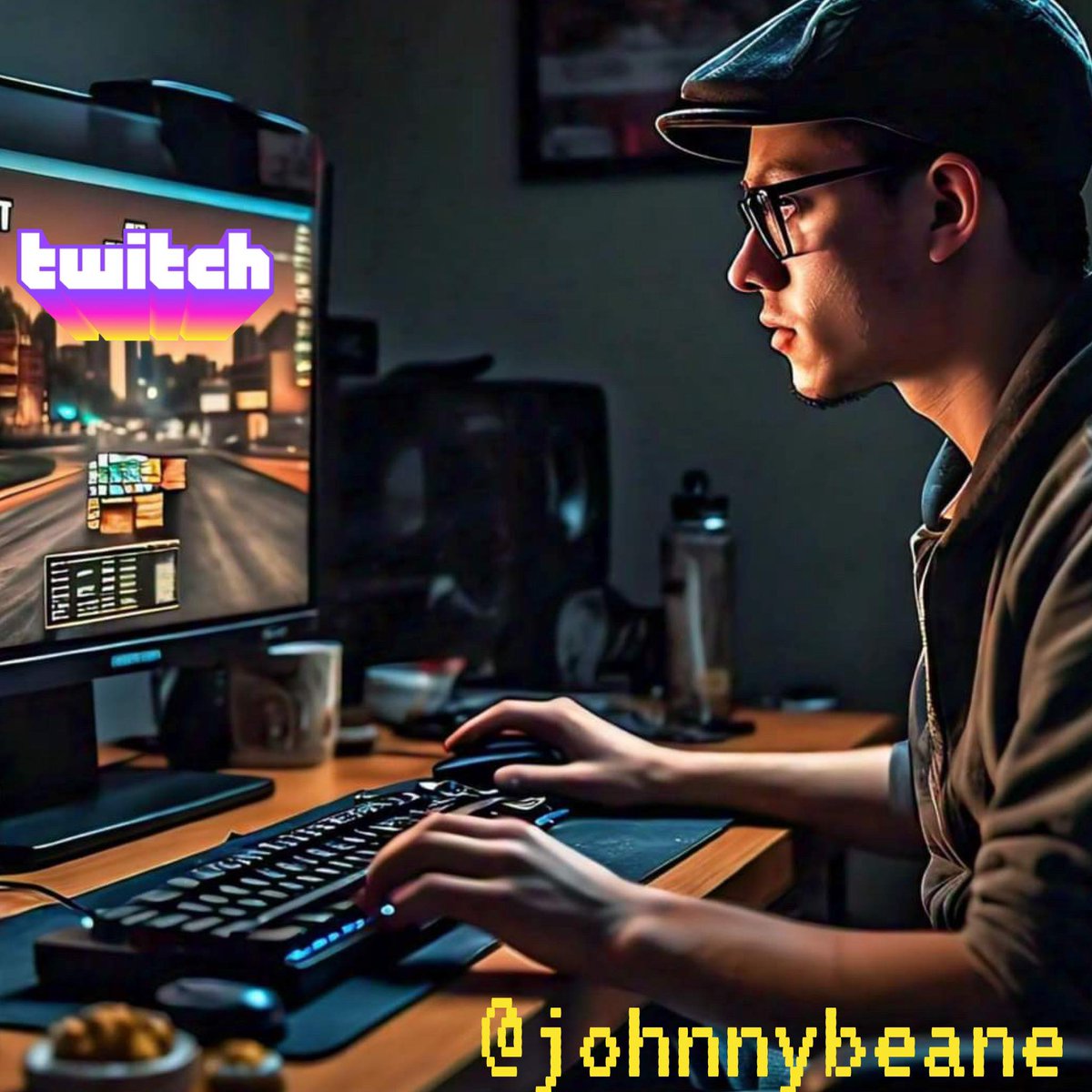 Come over! I'm LIVE on Twitch for GTAV LIVE!  👉twitch.tv/Johnnybeane #TwitchAffiliate #TwitchStreamer #Twitch #johnnybeaneTV #GTAV #GrandTheftAuto