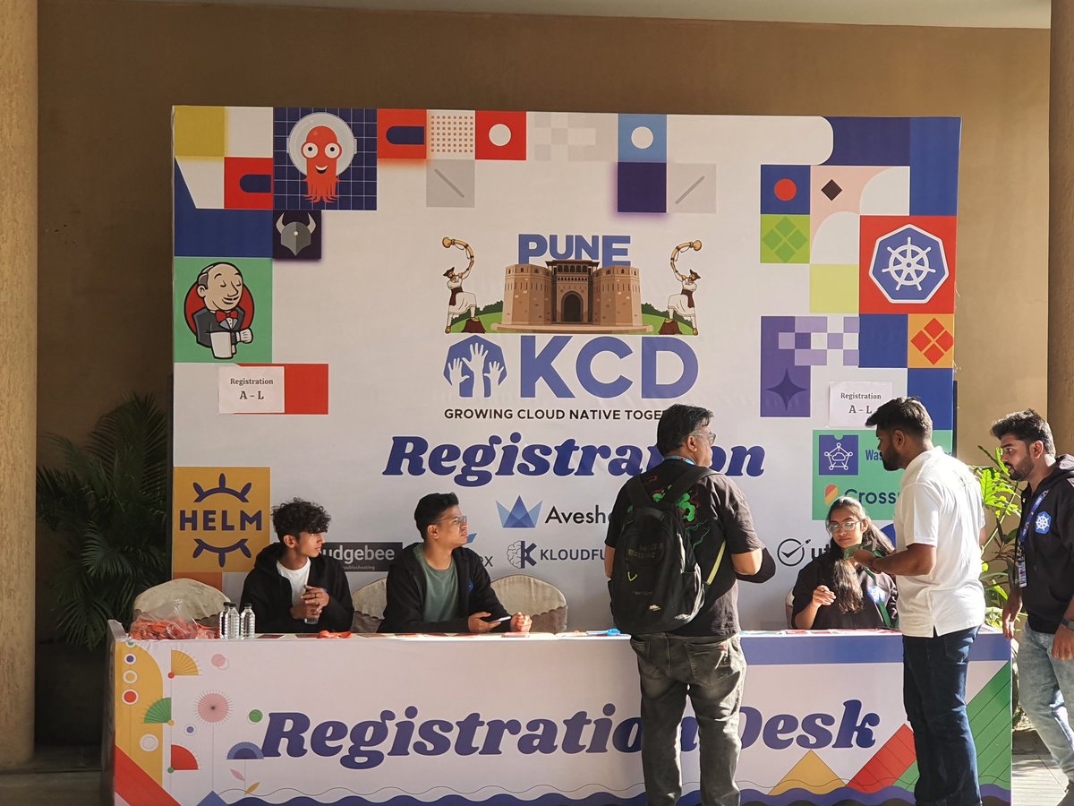 Registration
#cncf #k8s <a href="/KcdPune/">Kubernetes Community Day Pune</a>