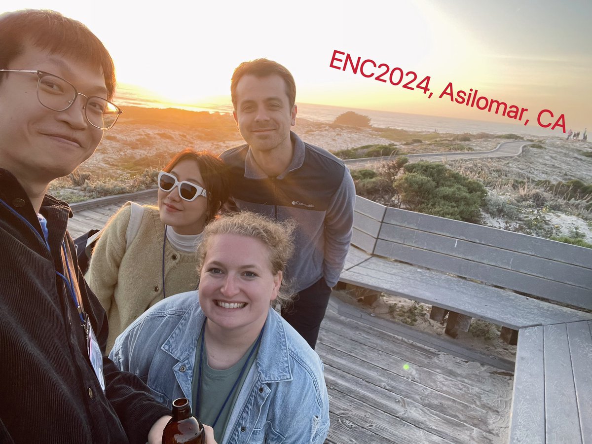 Reuniting with old friends and making new ones made my graduation trip to #ENC2024 truly unforgettable.  Forgive that I may have focused less on science this time, but the rest of the @ajerschow group really rocked it! All these moments will forever be my cherished memories #NMR