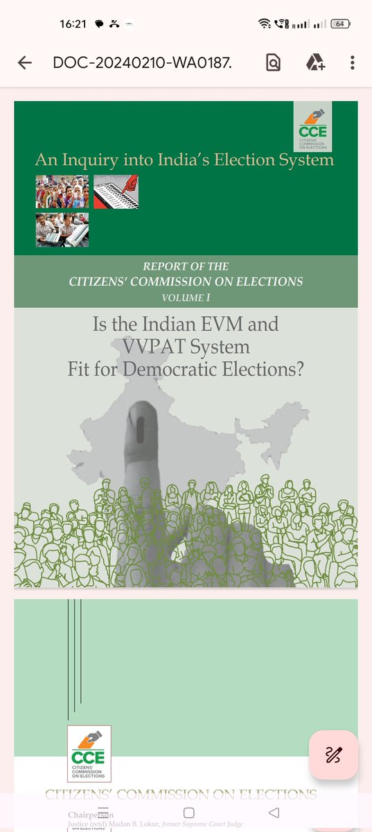 Electronic Voting Machine से स्वतंत्र, निष्पक्ष और पारदर्शी चुनाव संभव ही नहीं - सुप्रीम कोर्ट 8  मार्च, 2013 #IndiaWantsBallotPaper