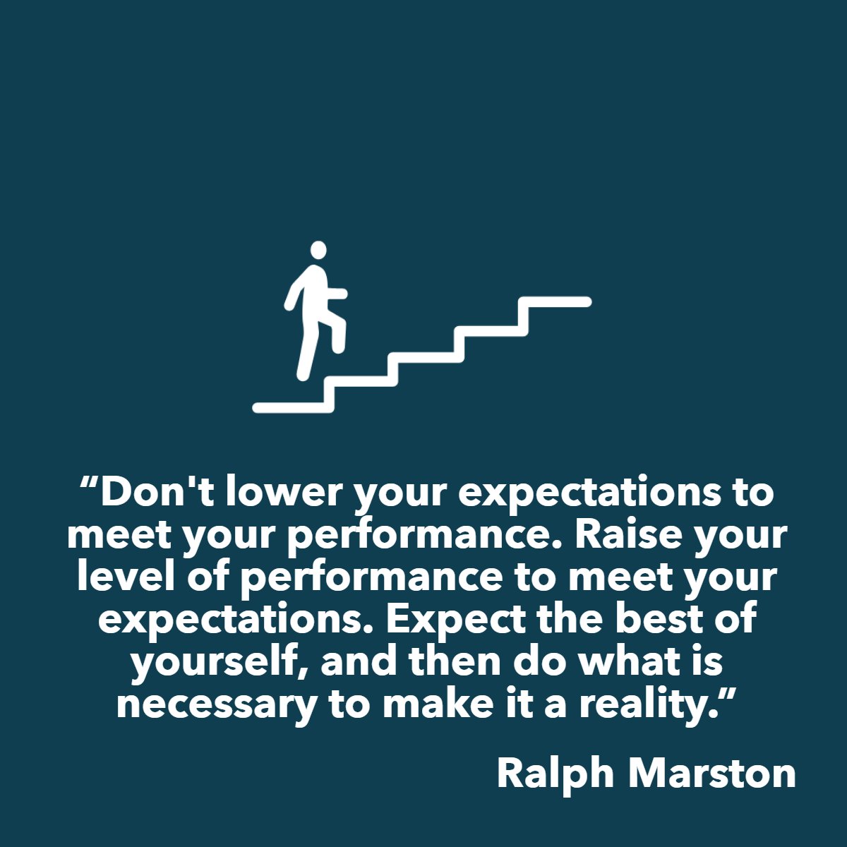 'Don't lower your expectations to meet your performance. Raise your level of performance to meet your expectations. Expect the best of yourself, and then do what is necessary to make it a reality.'
—  Ralph Marston

#quoteoftheday✏️ #Success
 #homeswithtiffany