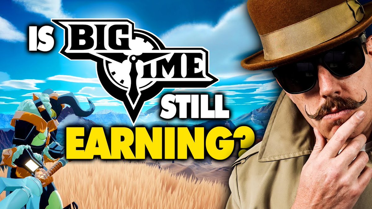 Is @playbigtime the BEST crypto game to play & earn money? 🧐 👉 youtube.com/live/SkHgvkqii…
