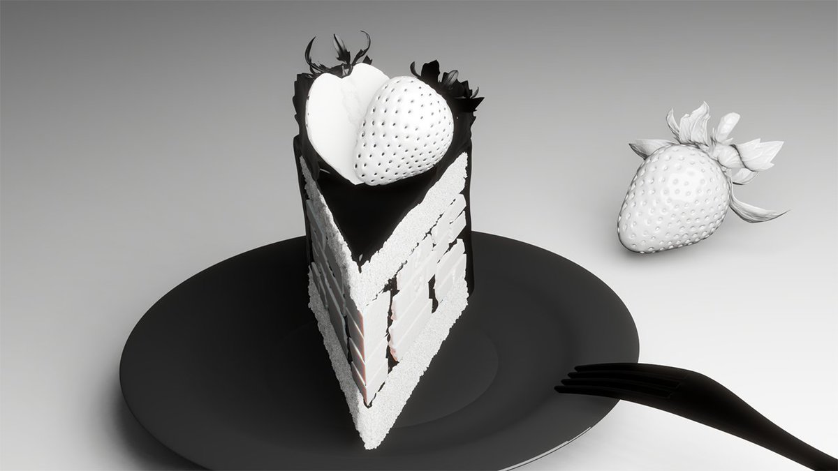 white
cgtrader.com/3d-models/food…
#strawberrycake #strawberry #sweet #3dcg #b3d #blender