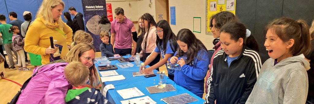 AcademyFcps's tweet photo. PROUD! @BraddockElem Leadership Ambassadors participated🦅 @WakefieldForest STEAM Fair as XSTREAM Robotics Club members! The girls conducted interactive demonstrations for mini @Sphero, @HexbugsI &amp; @ARosieRiveter Self Stopping Robots. Excellent 👏🏽👏🏽👏🏽👏🏽 Presentation! @FCPSRegion6 https://t.co/3pmynnR0je