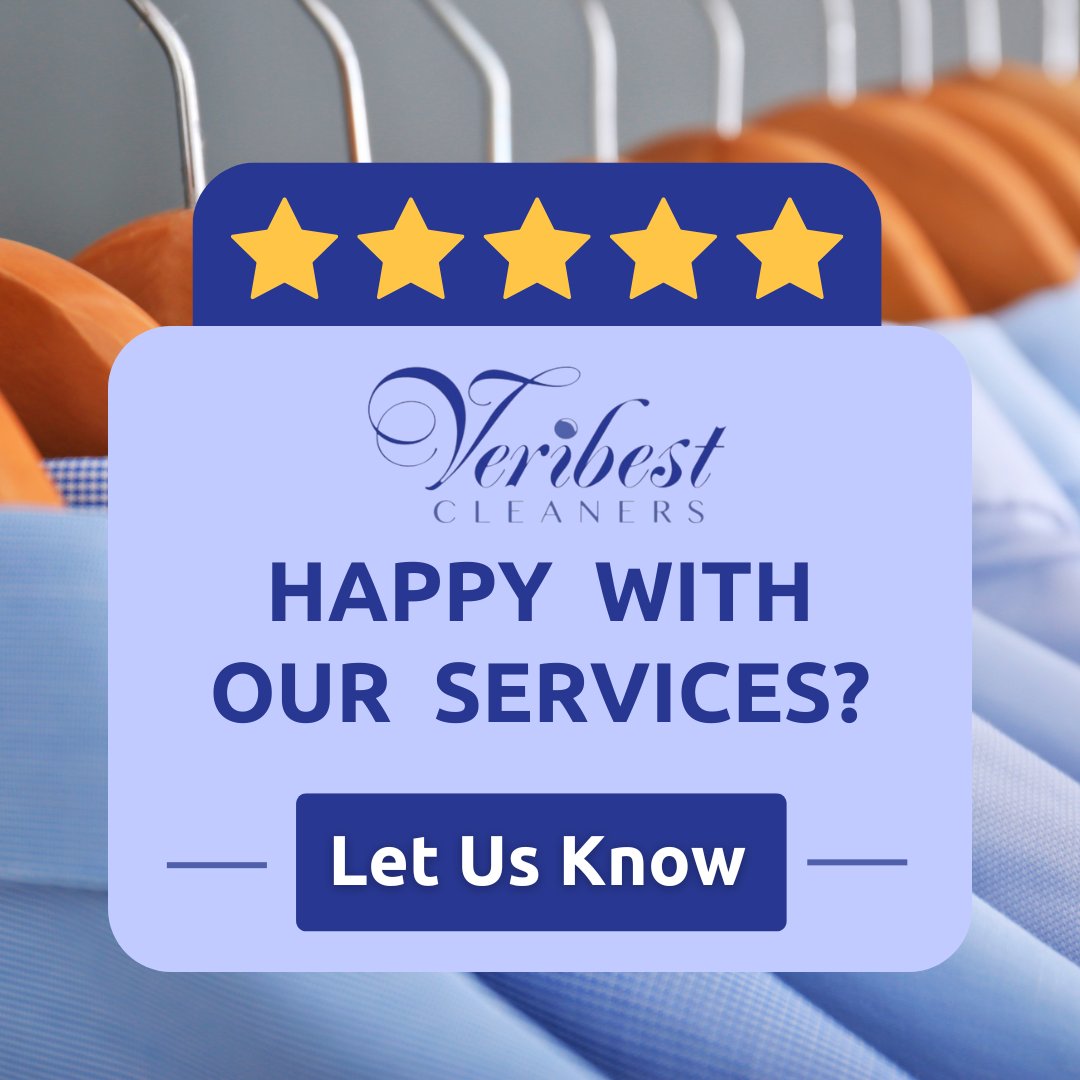 Pleased with our results? We would love to hear from you! At Veribest Cleaners, your feedback matters.👔✨

g.page/r/CYj02bBMCe_V… #VeribestCleaners #SanDiego #DryCleaners #WeddingGown #GreenEarthCleaning