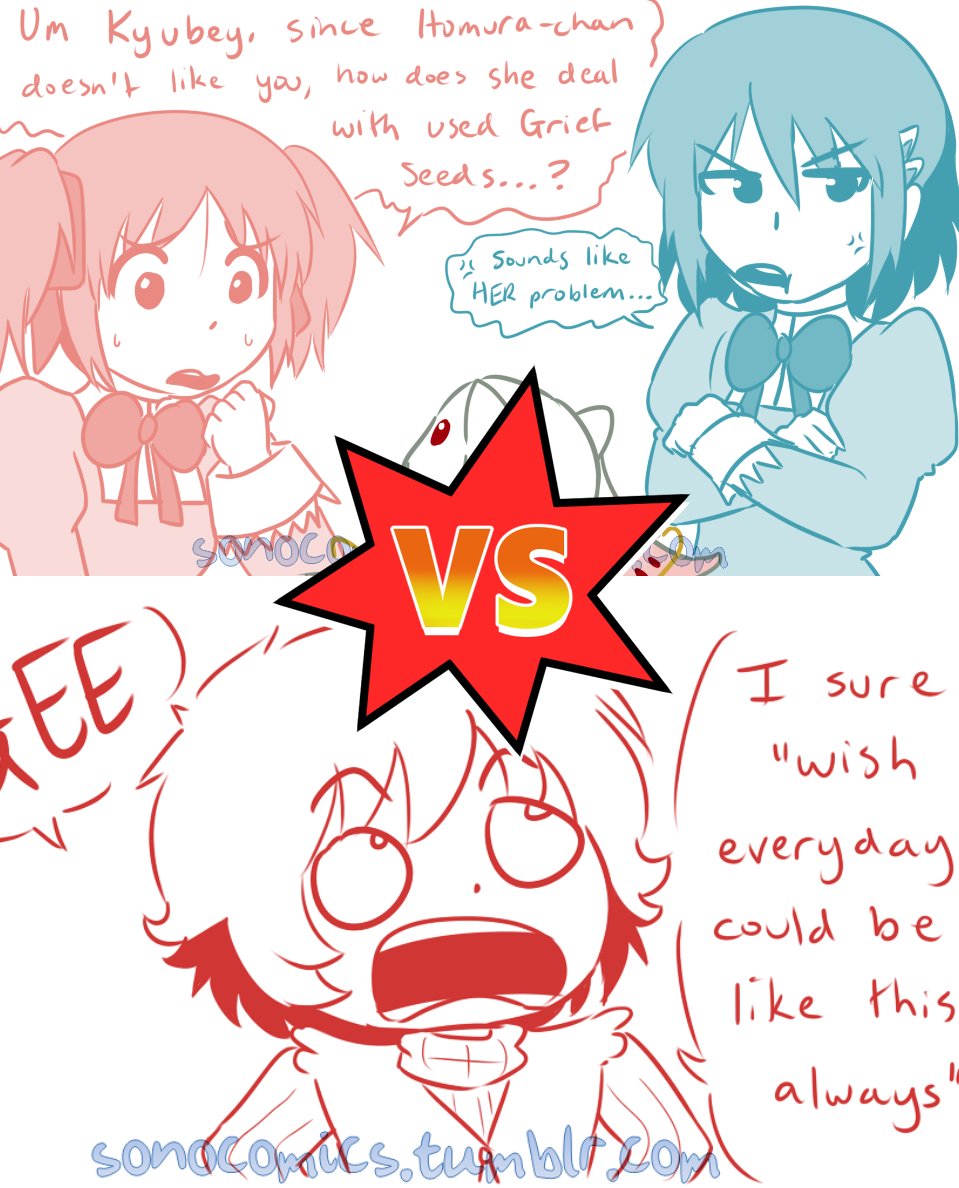 The Semi-finals have started! Only three total rounds left! MATCH: Seeds of Grief (PMMM) sonocomics.tumblr.com/post/160879664… VS Ironic Echo (XB1) sonocomics.tumblr.com/post/129857893… Here’s the strawpoll: strawpoll.com/1MnwOeLVKn7 Be sure to vote within the next two days!