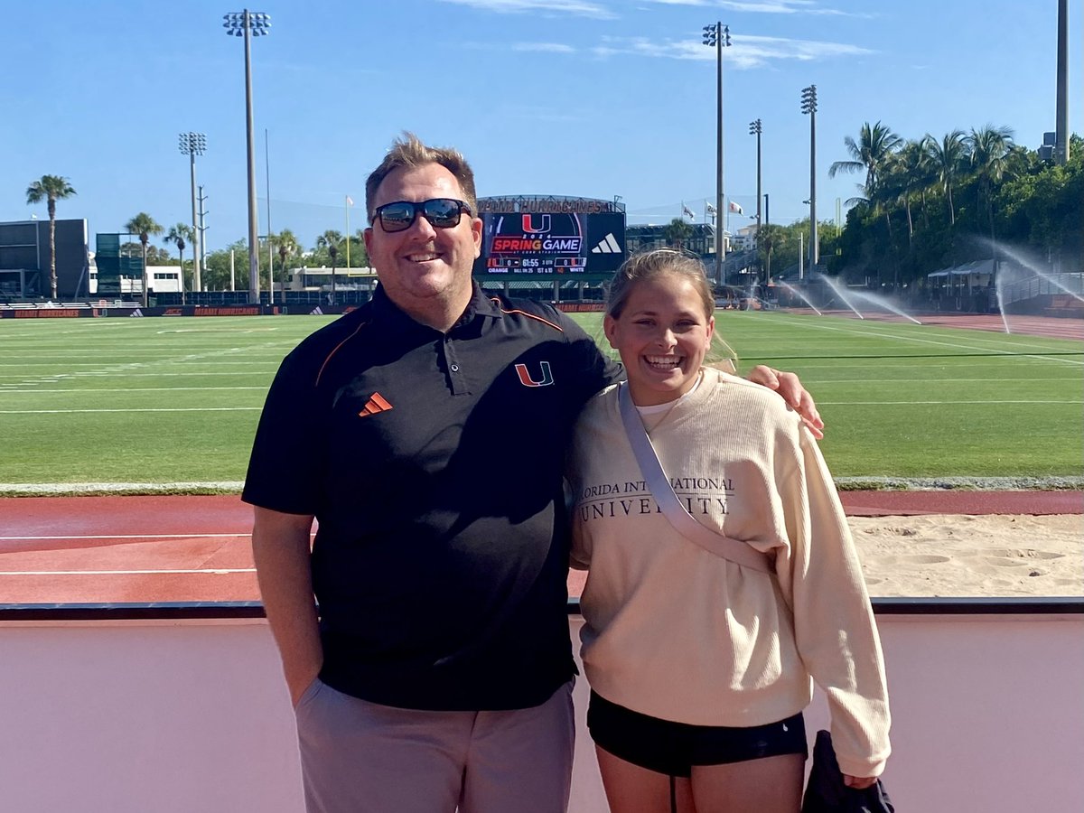 It was awesome to see Coach Ken today! I’m so happy for him at the U! Big things are going to happen at the U.