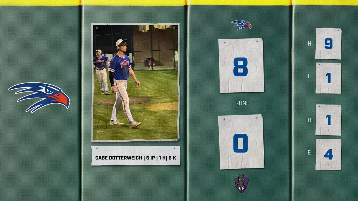 FINAL | Hawks win 8-0. Next game is @ James Island next Wednesday.