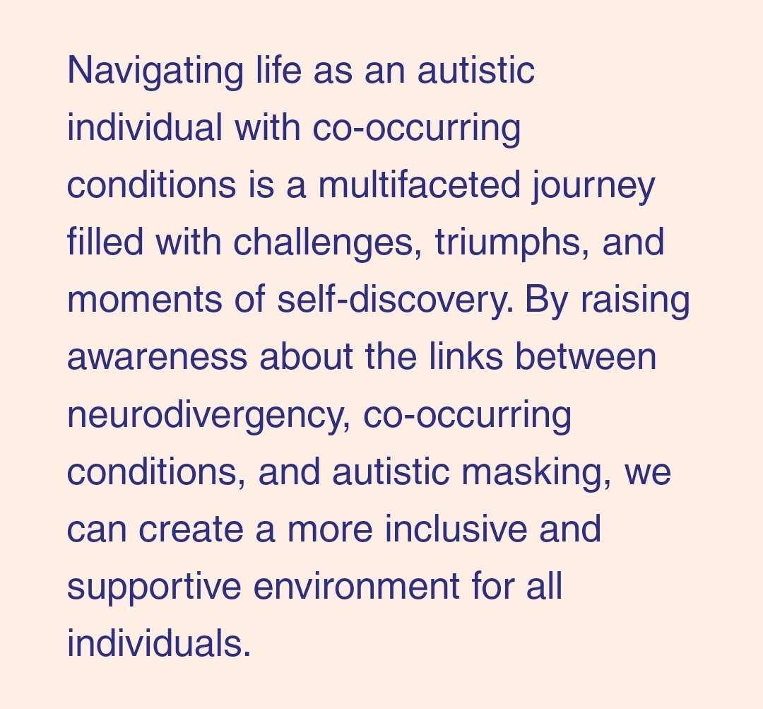 EveTrueTherapy's tweet photo. New blog post https://t.co/jCf9w346tK #autistic #Neurodiversity #neurodivergentcounsellor ##onlinetherapy #autism #blog #Fibromyalgia #healthcare #ableism #discuss #health #adhd https://t.co/zPTUdhMpdC