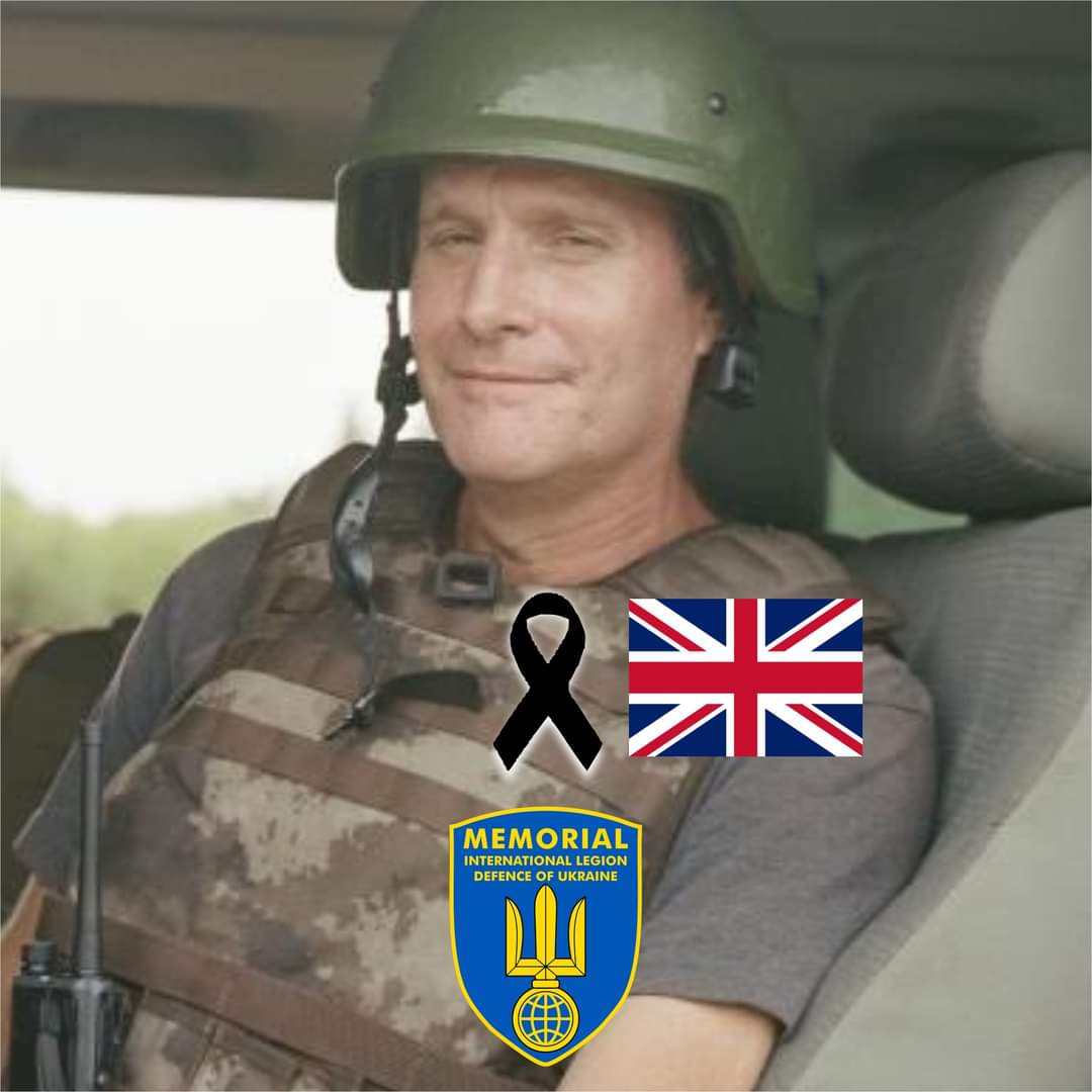 January 2023! Our Beloved Brother Andrew Bagshaw, who had been serving in Ukraine as a Volunteer succumbed on the Battlefield. Honor, Glory and Gratitude To Our Brother.
