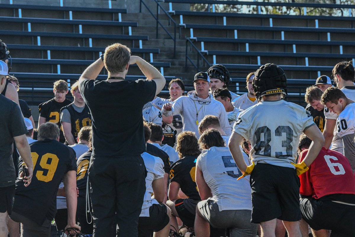 Gustavus Football tweet media