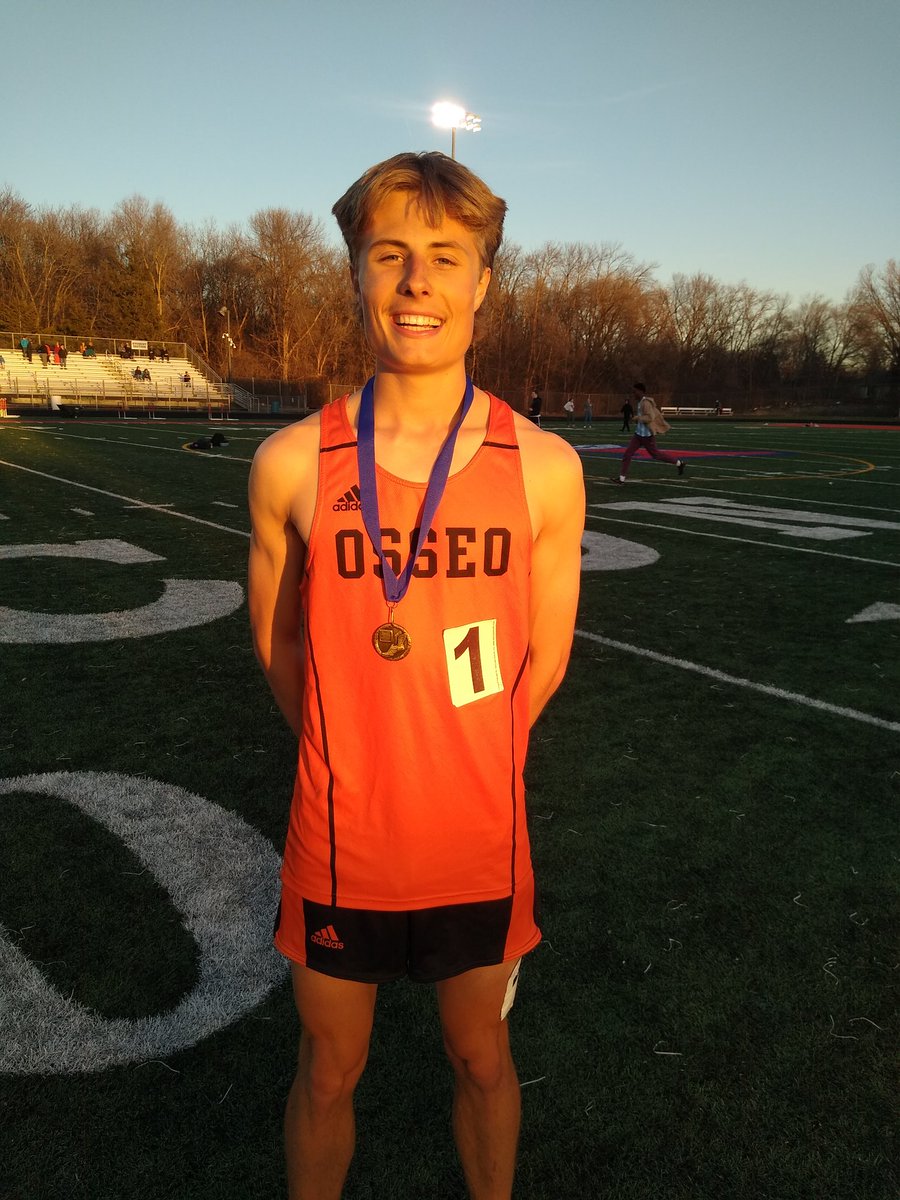 Cade picks up win in 800 with time of 1:57.4. @OSHorioles