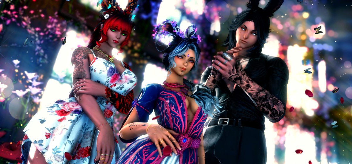 VeaRiy's tweet photo. What beautiful flowers! Here at the Flower Festival Art Party with wonderful friends! 

And a very happy birthday to one of my bestest friends @Ysera86_XIV!

#GPOSERS | #MidnightEdgePics | #FLOWERFESTAP https://t.co/VFugmBWMRi