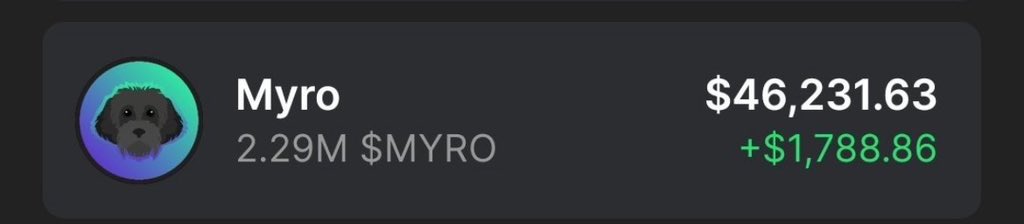 nft_cryptogang's tweet photo. Sending some $MYRO to first 1000 wallets in the comments !!

Drop your $SOL address 👇🏻

Like, follow @DavideGiulianio &amp; retweet !

Check your wallet in 24 hours ! https://t.co/zdalEdqlvx