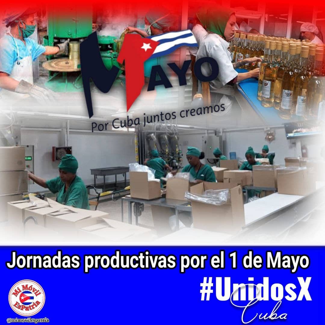 #UnidosSomosMasFuertes 
#UnidosConstruimosFuturo 
#UnidosXCuba #GenteQueSuman