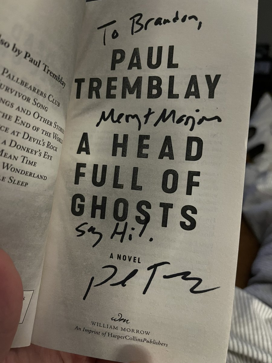 @paulGtremblay 👻 

#ScaresThatCare
#AuthorCon
#FightRealMonsters