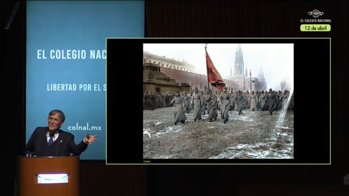 #Ahora I Antonio Lazcano explica que Oparin desarrolló su teoría sobre el origen de la vida en medio de la Guerra civil rusa y de 'una turbulencia política brutal'. 📖🧬🔬 @fciencias, @CronicaCultura, @DGDCUNAM @Ciencia_UNAM 👉 colnal.mx/agenda/cien-an…