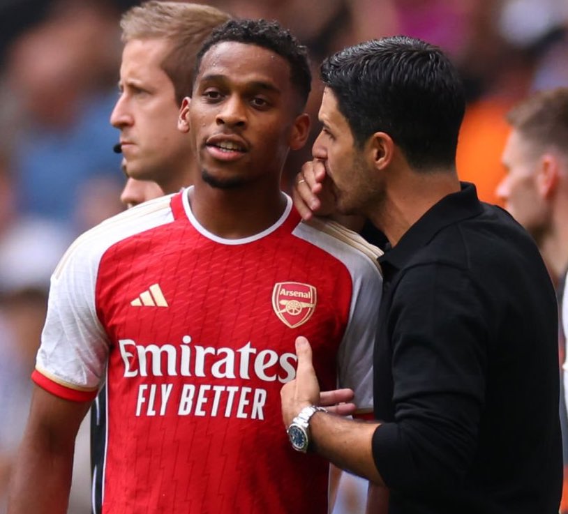 🗣️| Mikel Arteta on what Jurrien Timber will bring to the Arsenal team when he’s back fit: “Hopefully a lot. Everything that we've seen training and in the time he was fit, I think he's going to have a big impact on the team.” [@arsenal] #afc