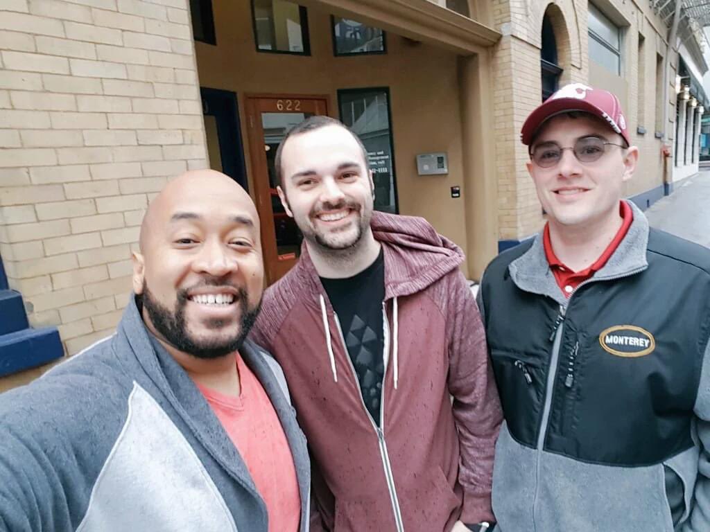 castjunkie's tweet photo. I was first introduced to Gabe through @mttgcast right after my mother passed away. Fast forward over 10 years. I had the great please of meeting him at Toby shows in Portland and meeting up with him at PAX West in Seattle. He will be missed. https://t.co/HL8Run9qEO