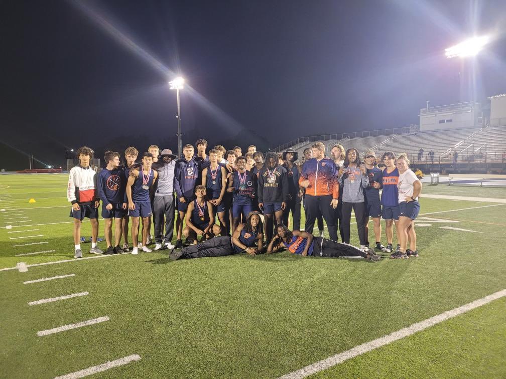 The track team traveled to Miami today for the Palm League Championships! Congrats to the boys who are Palm League Champions and the girls finished an impressive 3rd place! Go Bucs!