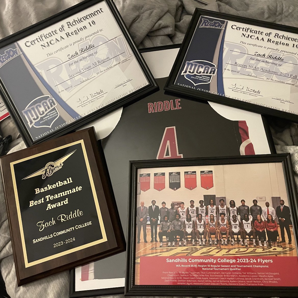 Forever grateful for my experience at Sandhills. Thank you to all my coaches and teammates, I can’t thank you guys enough, I love yall❤️