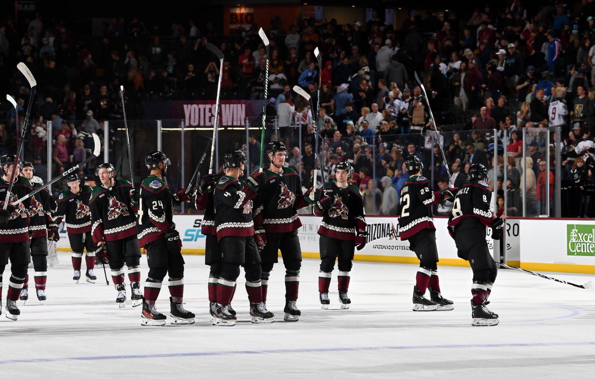 BREAKING: Arizona Coyotes players and staff have been informed the team is relocating to Salt Lake City. April 17th will be the Coyotes’ final game in the desert. (per @CraigSMorgan)