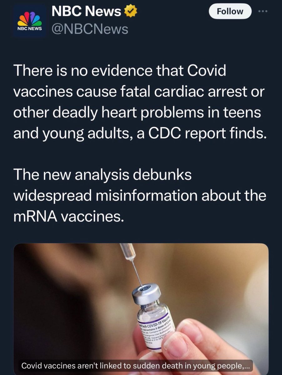 Why would the CDC lie? 🫠🤭