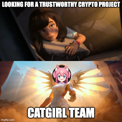 In Catgirl we trust! 🐱❤️ #CatgirlCoin