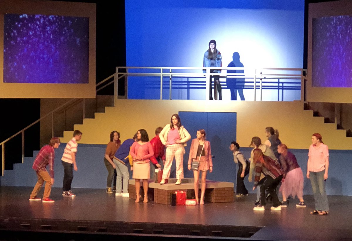 Opening night for ERHS Theatre-Mean Girls! Great music and performers! Must see. #ElkPride @ISD728 @bittmand @karirock4 @erhs_theatre