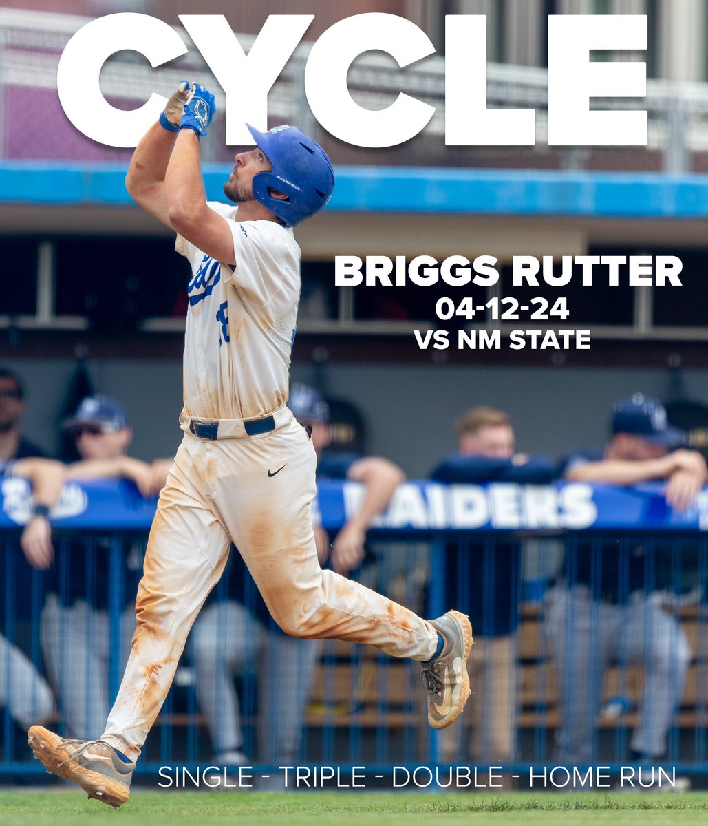 MT_Baseball's tweet photo. Have a day, @briggsrutter! 🌀

#BLUEnited | #BlueCrew https://t.co/36ahArYRR6