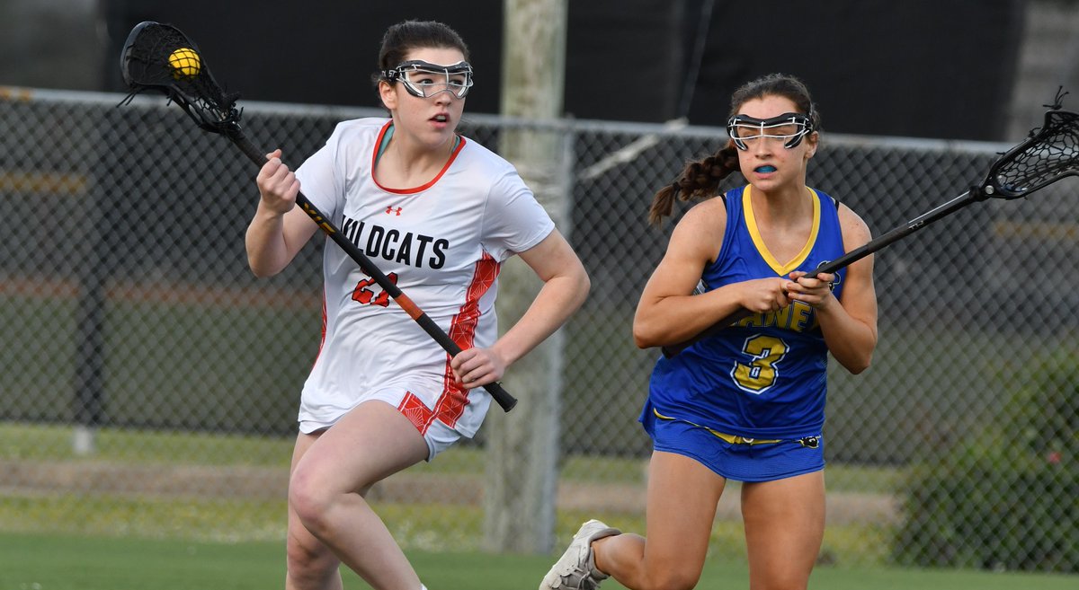 Here is a gallery of 30 photos from Friday's girls lacrosse game between Laney and New Hanover VIEW HERE ($): coastalpreps.com/girls-lacrosse…