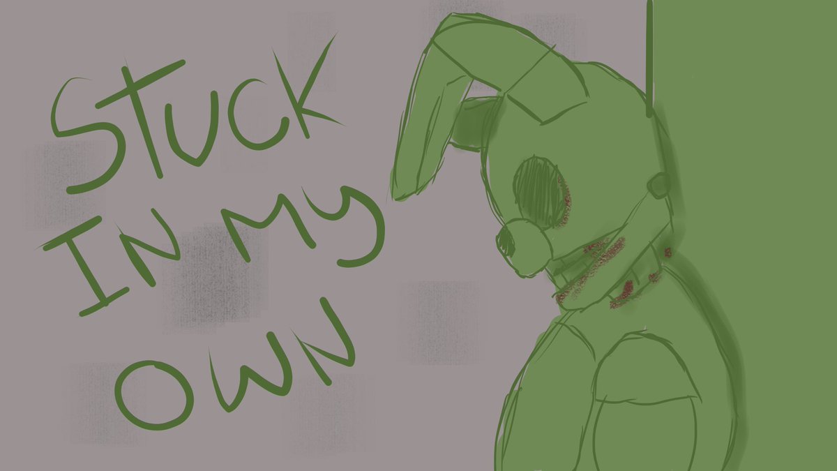La_YuYu_yayo's tweet photo. Un adelanto de algo que estoy trabajando #wip #fnaf #springtrap #stuckinside #animatic . https://t.co/fI1mtLfxLB