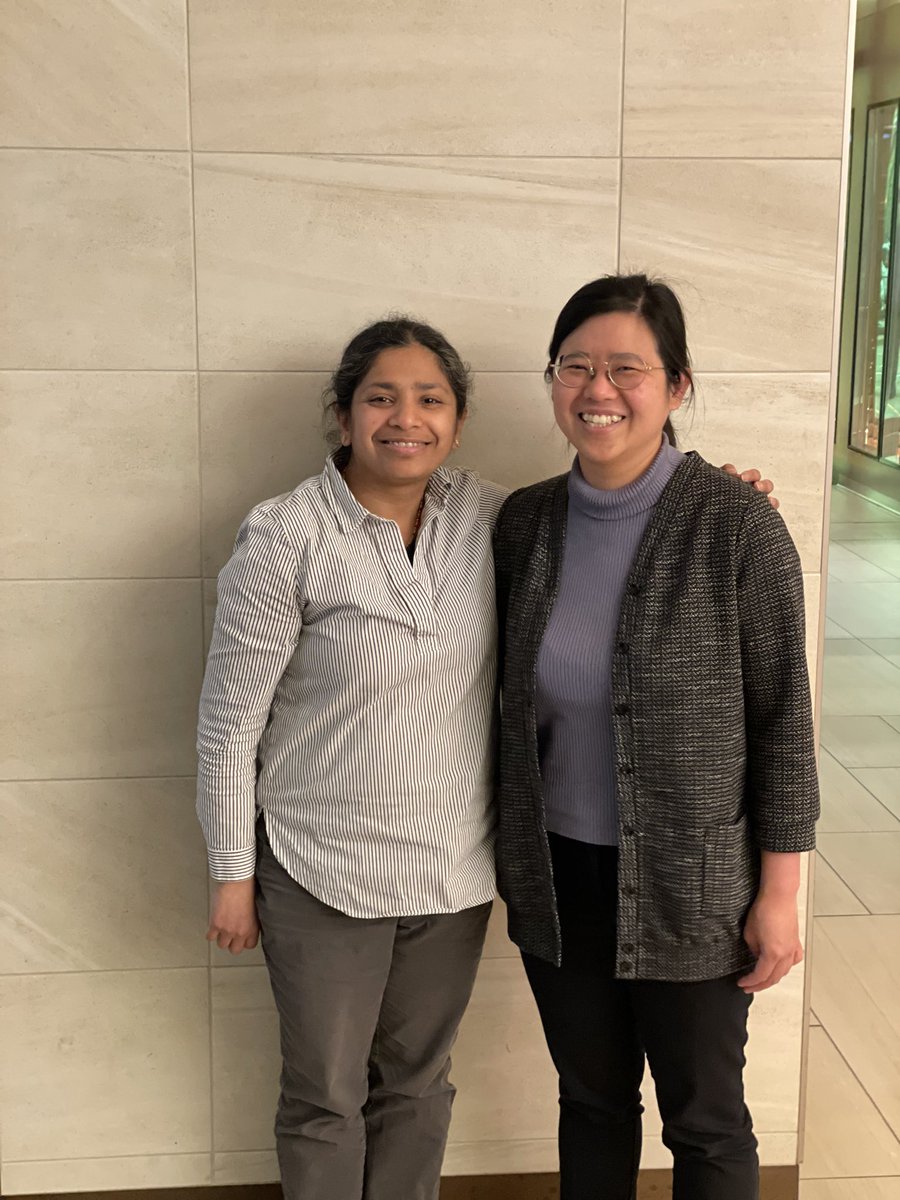 Former fellows Harini Sarva and Evelyn Ooi will be together tomorrow teaching the Neurology Continuing Education Course!!! Come join!!