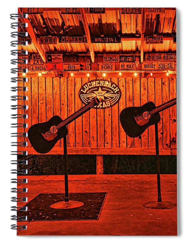The #Luckenbach Stage spiral #notebook #journal #goals #dailythoughts #music #songs #songwriters Also available as #wallart and on other products #giftideas #BuyIntoArt Get it here ---> buff.ly/4d4C4W6