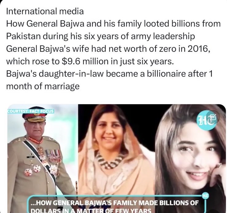 While the Punjab police gets thrashed by the army, the Coward Gen Bajwa , having extracted pounds of flesh, sits and laughs abroad: voanews.com/amp/pakistan-p…