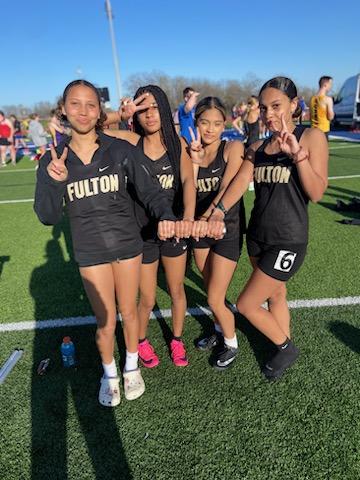 Women's team took 2nd of 11 teams tonight at the McCush Invite in Boonville.  Ava Santhuff (3200m) Reagan Echelmeier (Jav) and Talyn Clark (200m) all individual champions!