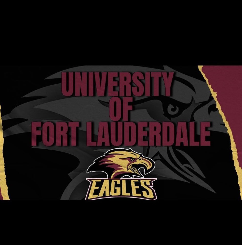 I am extremely thankful to say that after a great conversation with Coach Anderson, I have received an offer from the University of Ft. Lauderdale! THANK YOU for this opportunity and for believing in me! #AGTG