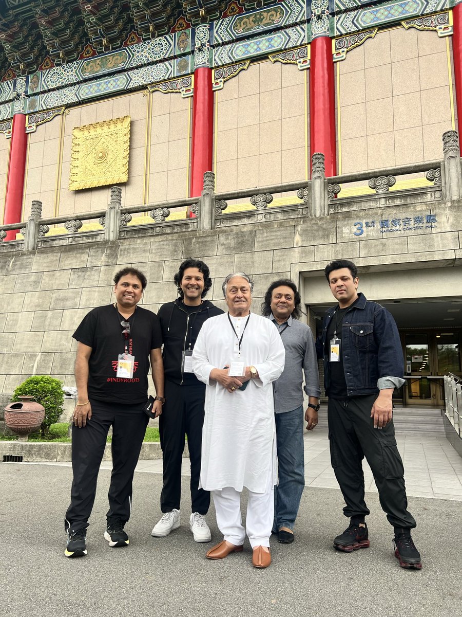 Memorable concert in Taipei last night at National Concert Hall 國家兩廳院 NTCH @AmaanAliBangash @AyaanAliBangash #ntch #taipei