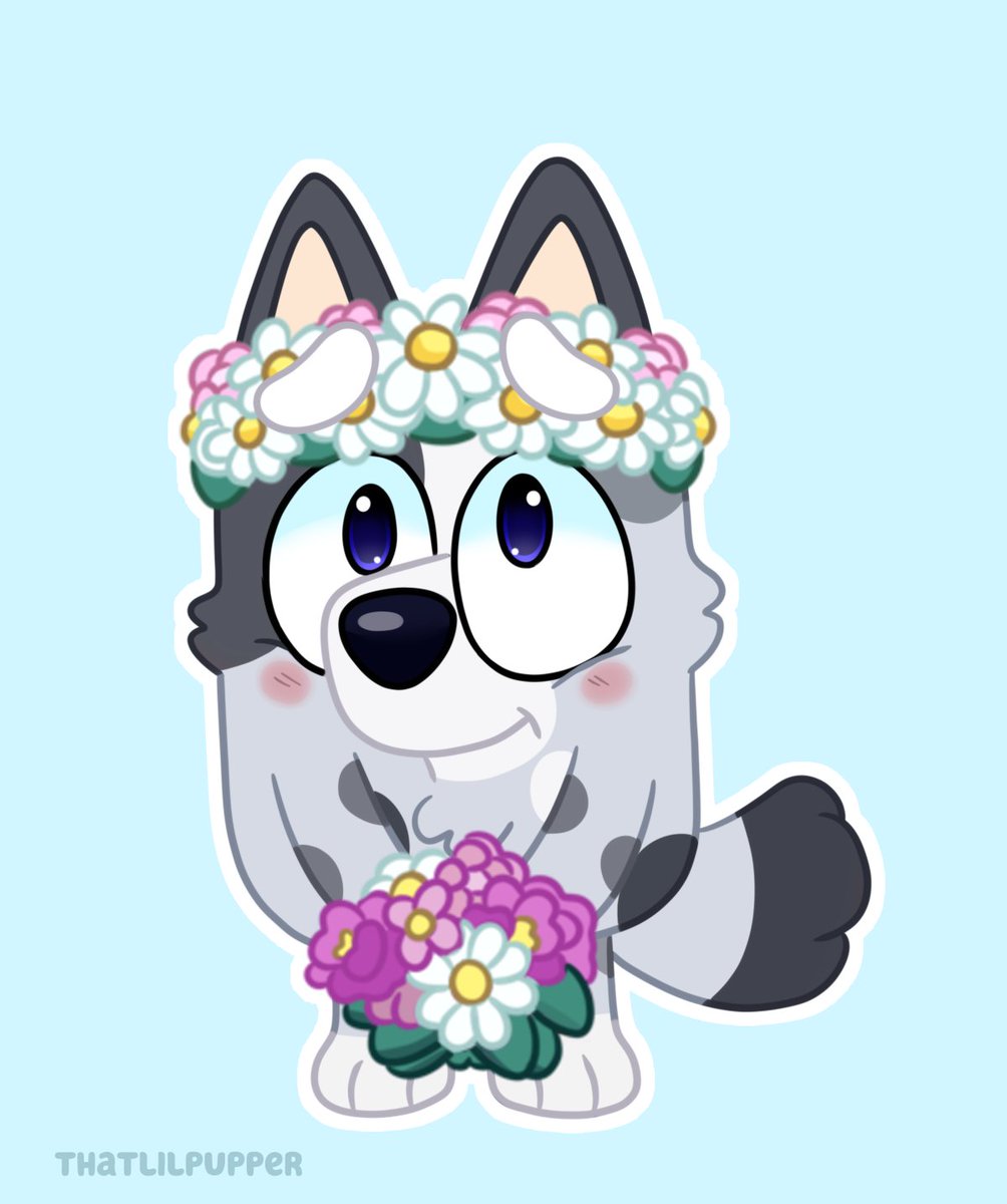 cute lil muffin!! so ready for the new ep #bluey #blueyart #muffinheeler #blueyartist #blueytwt #blueyfanart