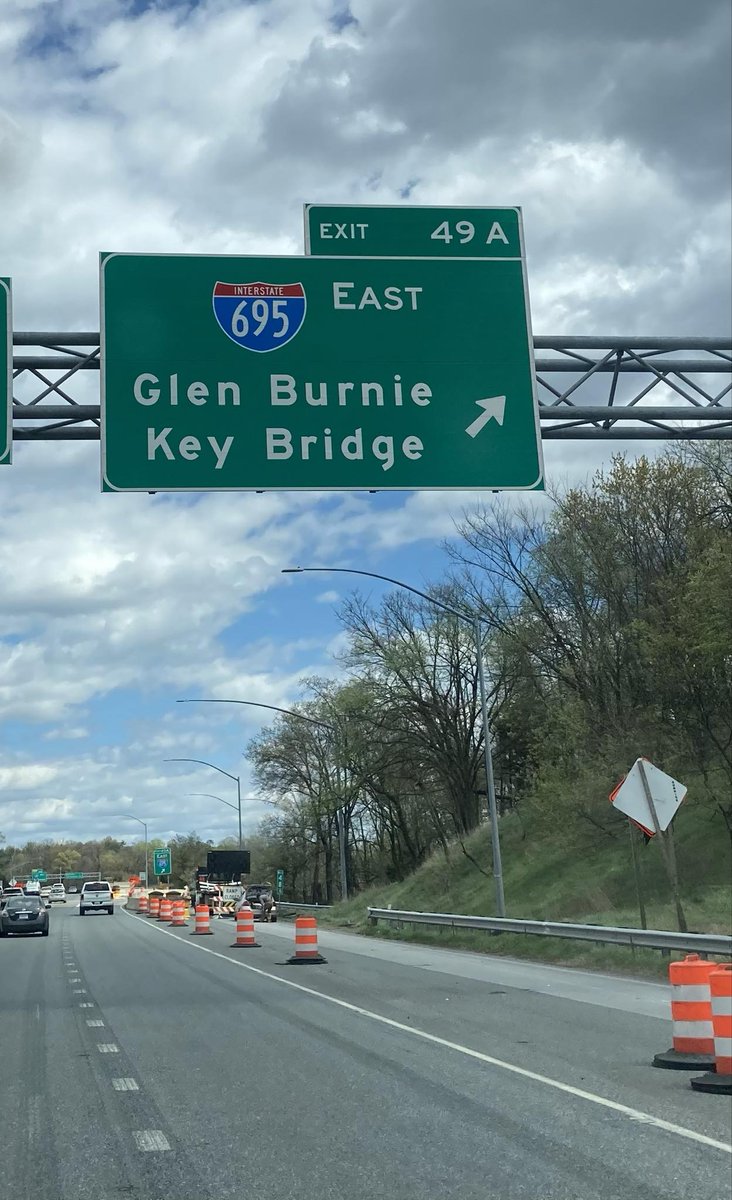 SarahJaune's tweet photo. Hits different driving under this now...  oof

#Keybridge https://t.co/fzP9hS8mpQ